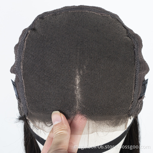 Brazilian 6*6 Lace Closure Wig Straight Human Hair Wigs, Lace Front Wig with Baby Hair For Black Women